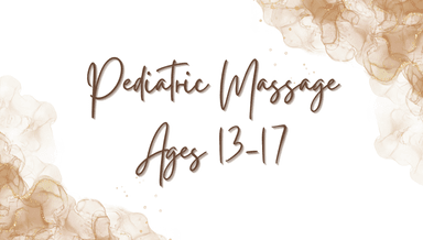 Image for Pediatric Massage Ages 13-17